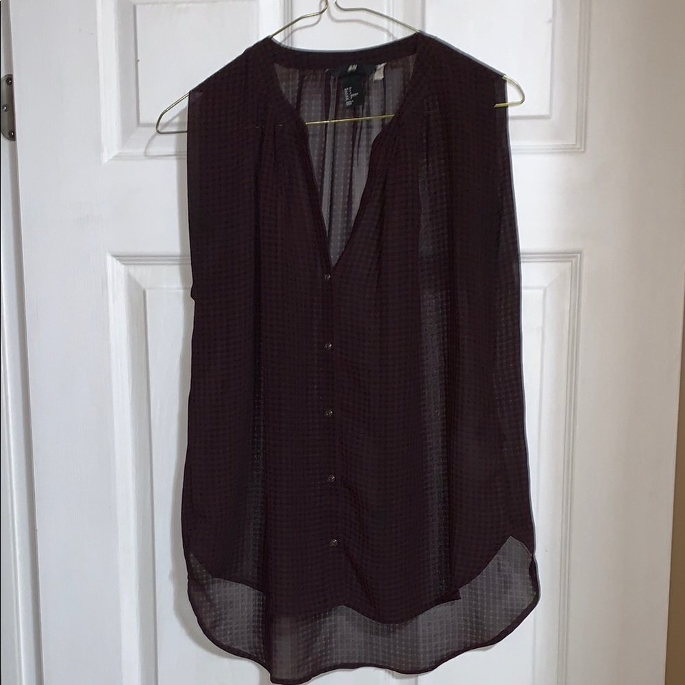 H&M Sleeveless Blouse